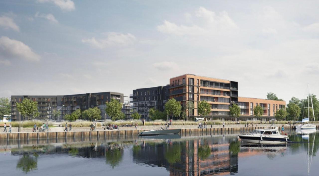 Apartament Gdansk Premium Lux Nadmotlawie Eksteriør billede
