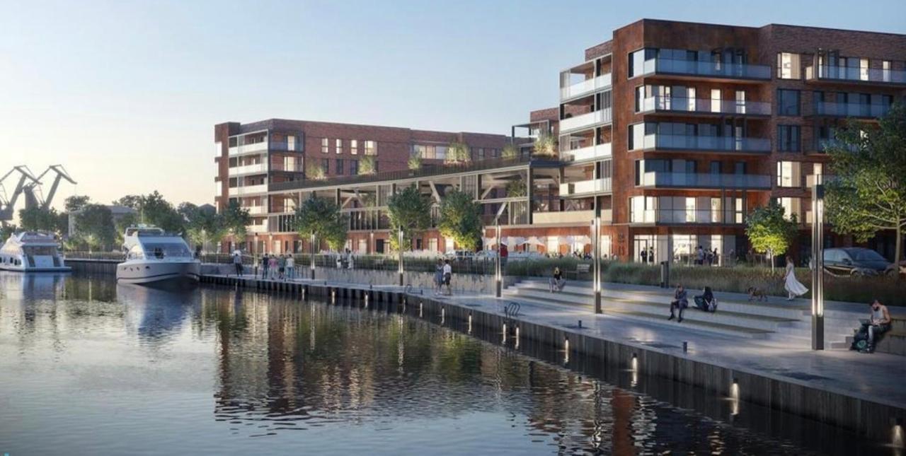 Apartament Gdansk Premium Lux Nadmotlawie Eksteriør billede